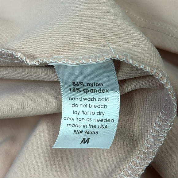 Susana Monaco Strapless High Low Dress -Blush Size Medium - Picture 10 of 13